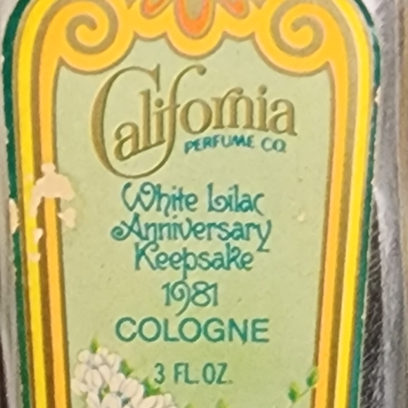 1981 California perfume company Anniversary keepsake bottle - Picture 3 of 4